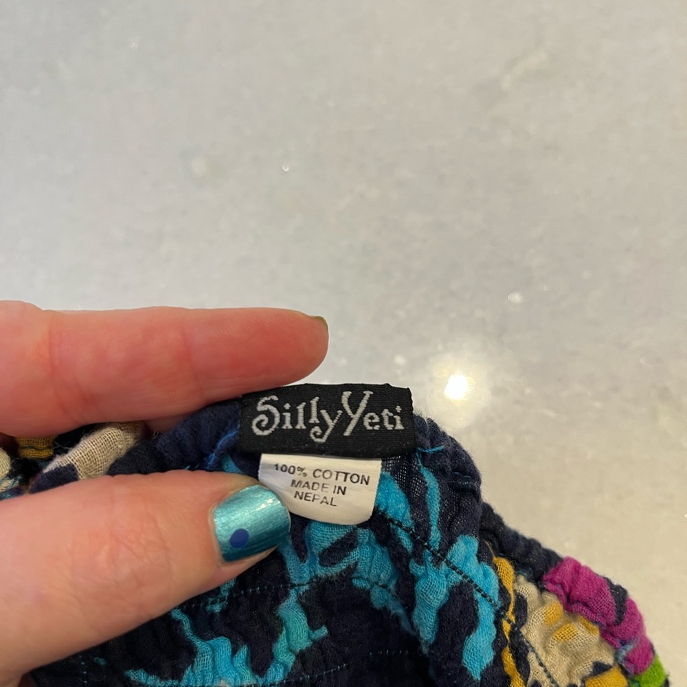 Silly Yeti 100% Cotton Strapless Cover Up – Boho Print - Picture 4 of 4